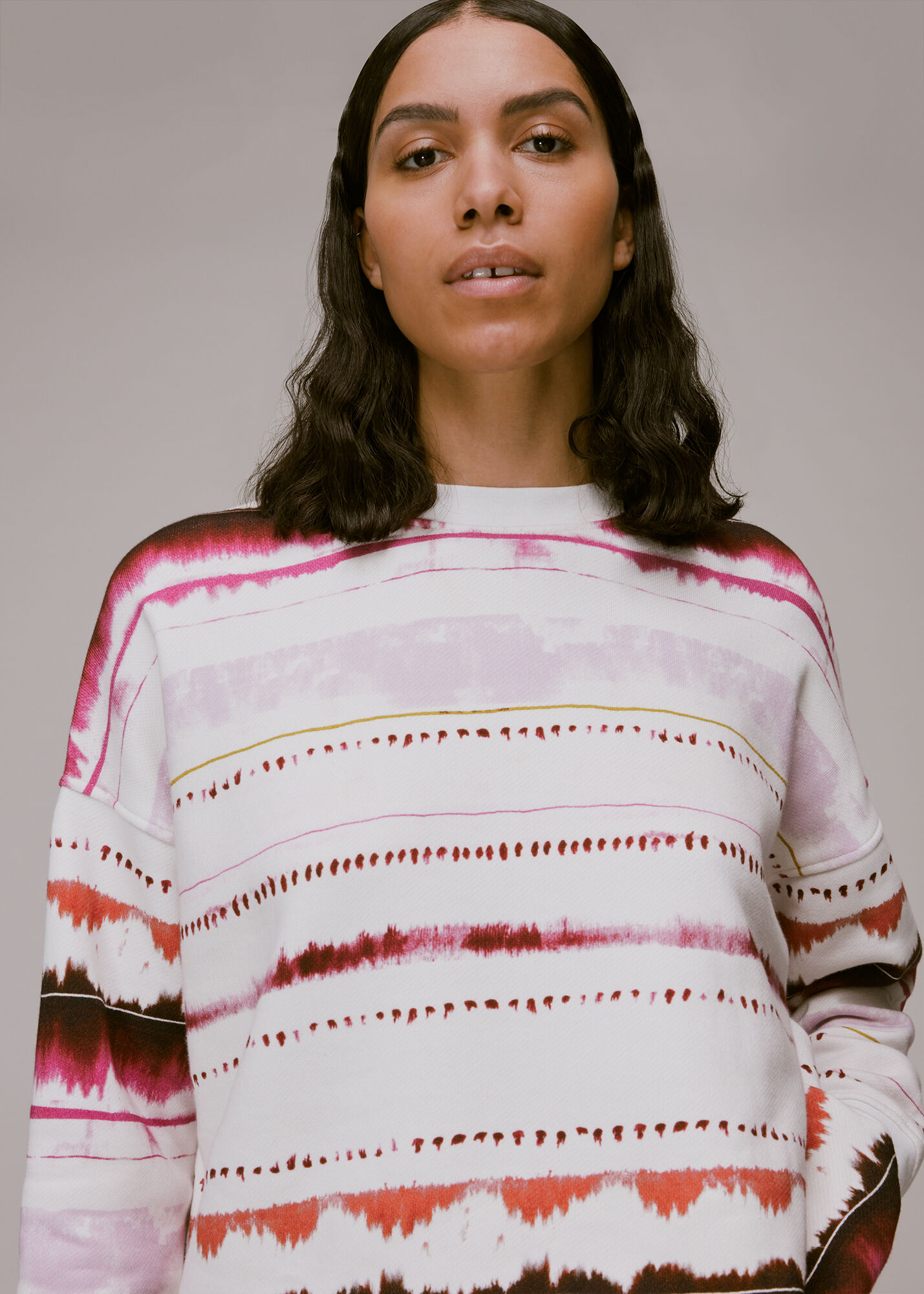 Tie dye jumper pink outlet