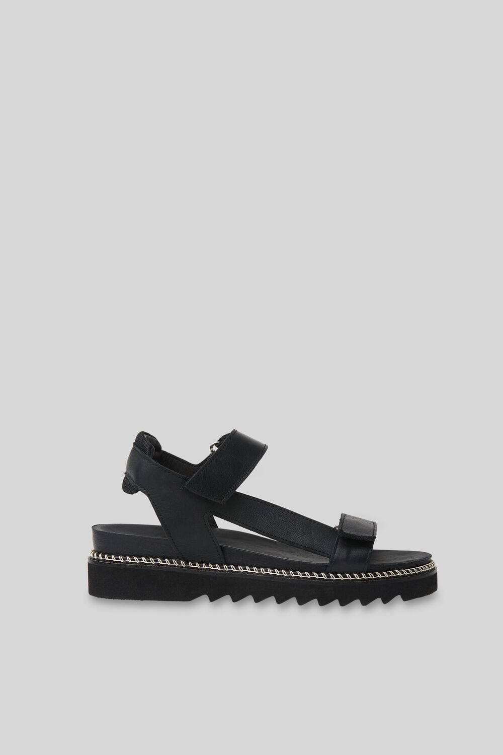 Noah Sporty Velcro Sandal Black