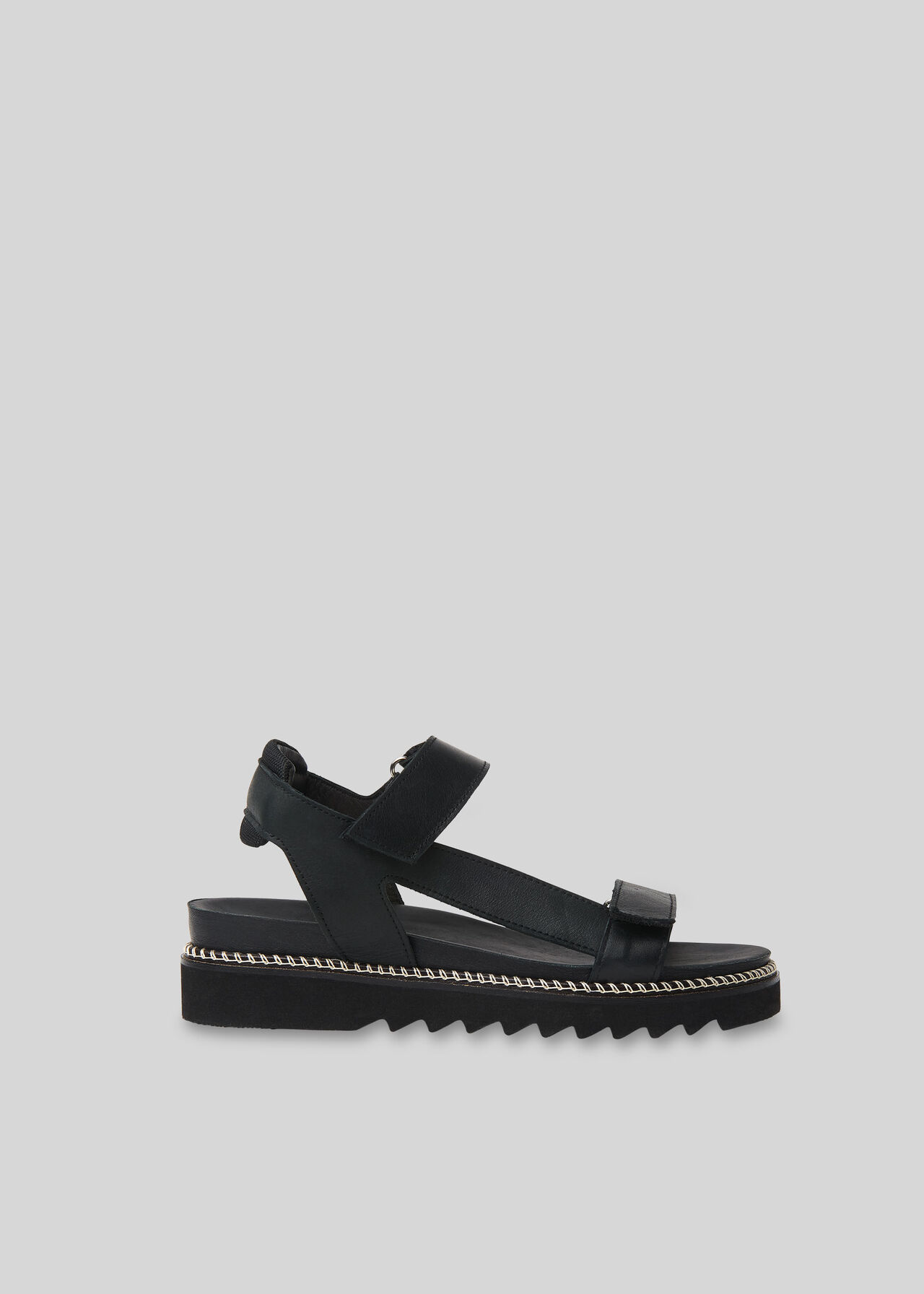 Noah Sporty Velcro Sandal Black