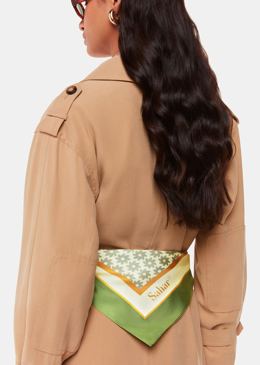 Sahar Buttercup Silk Scarf