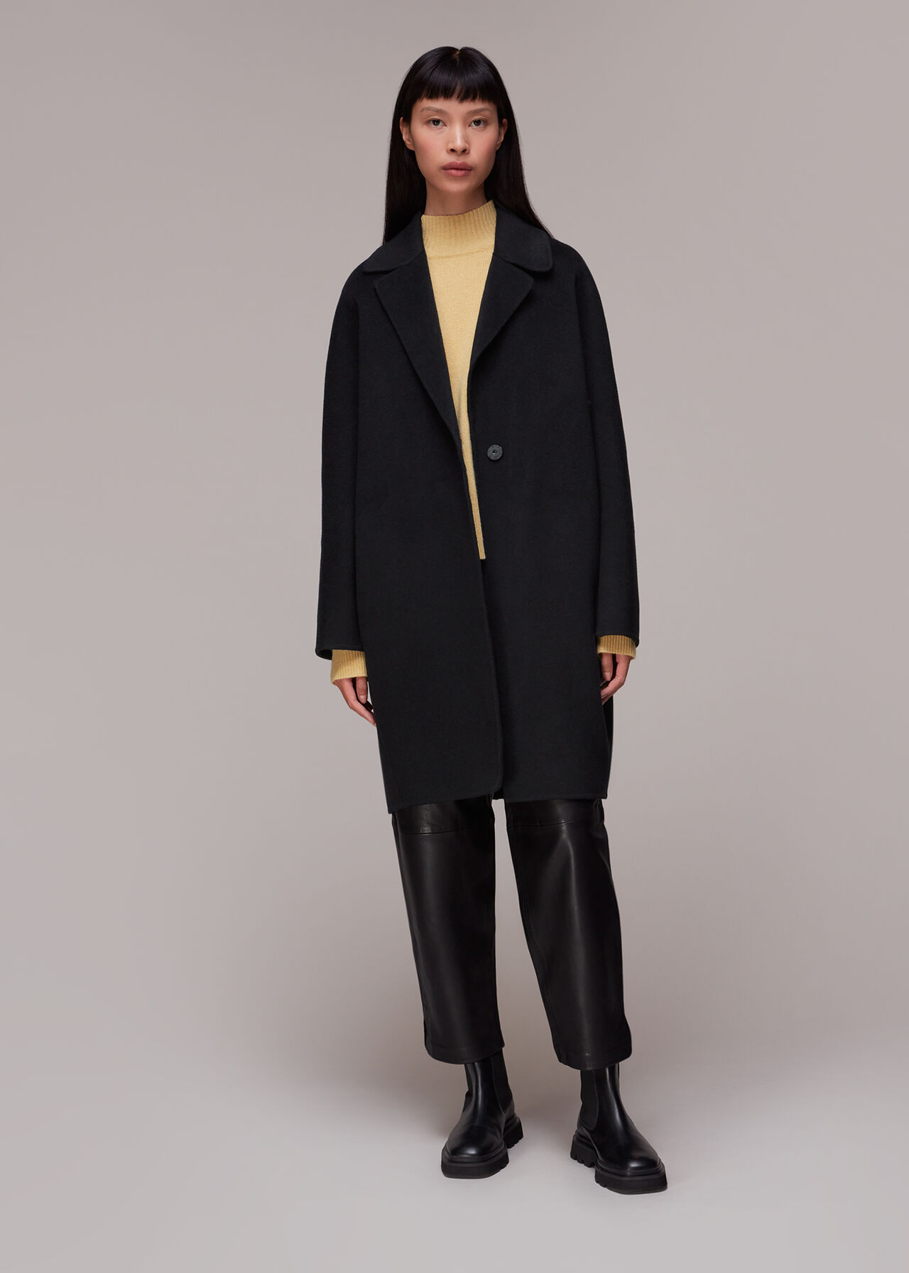 Julia Double Faced Wool Coat