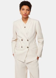 Lindsey Linen Blend Blazer