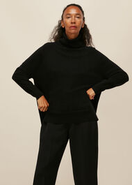 Cashmere Roll Neck Knit