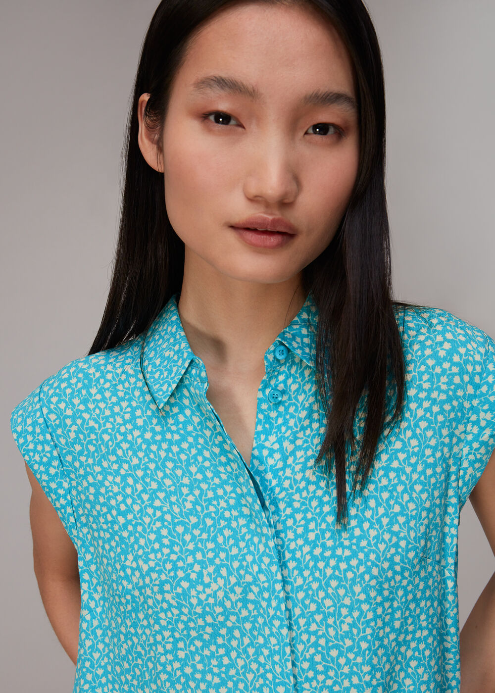 Flowerpod Sleeveless Shirt