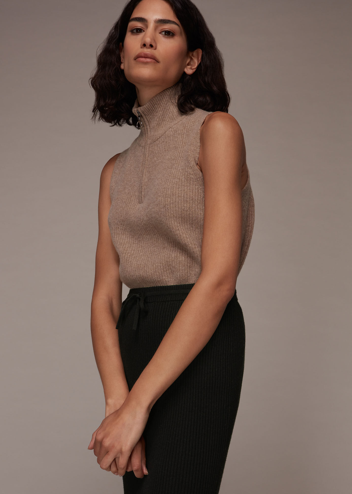 Witchery rib tube knit skirt discount