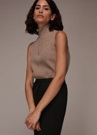 Knitted Rib Tube Skirt