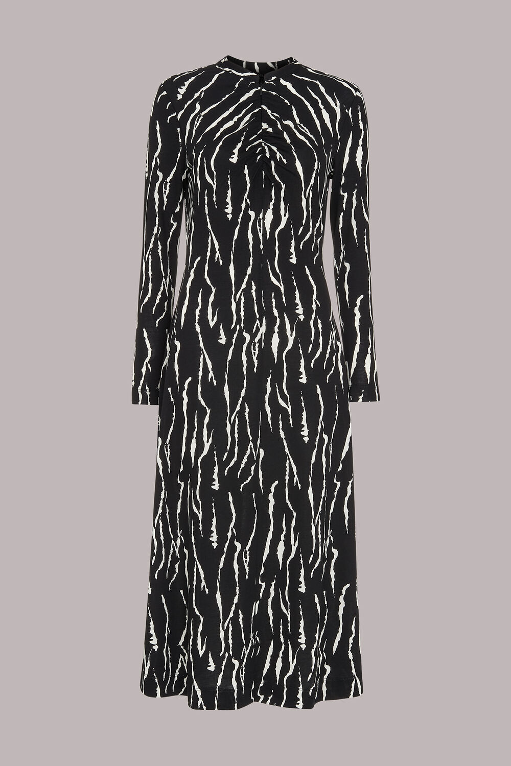 Rumi Tiger Print Jersey Dress