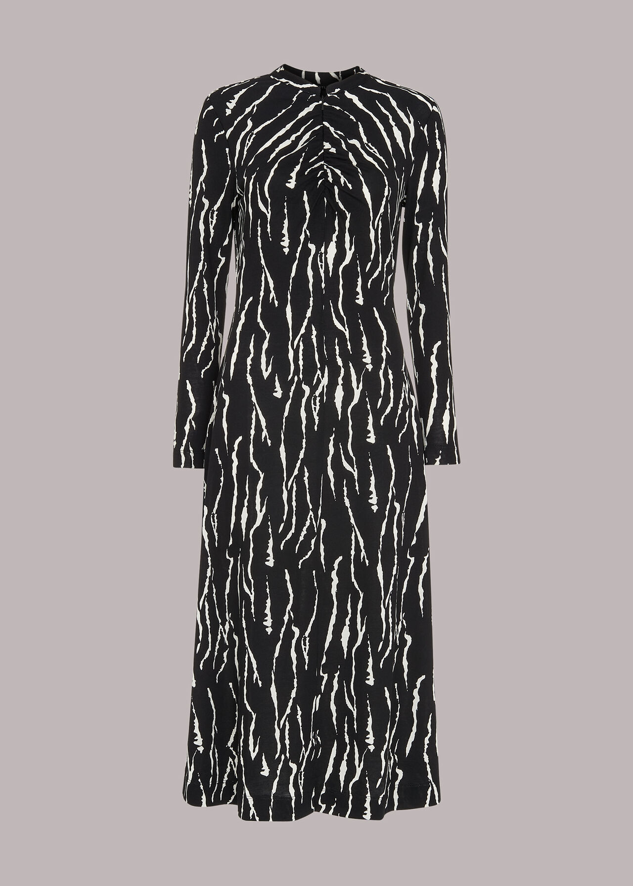 Rumi Tiger Print Jersey Dress