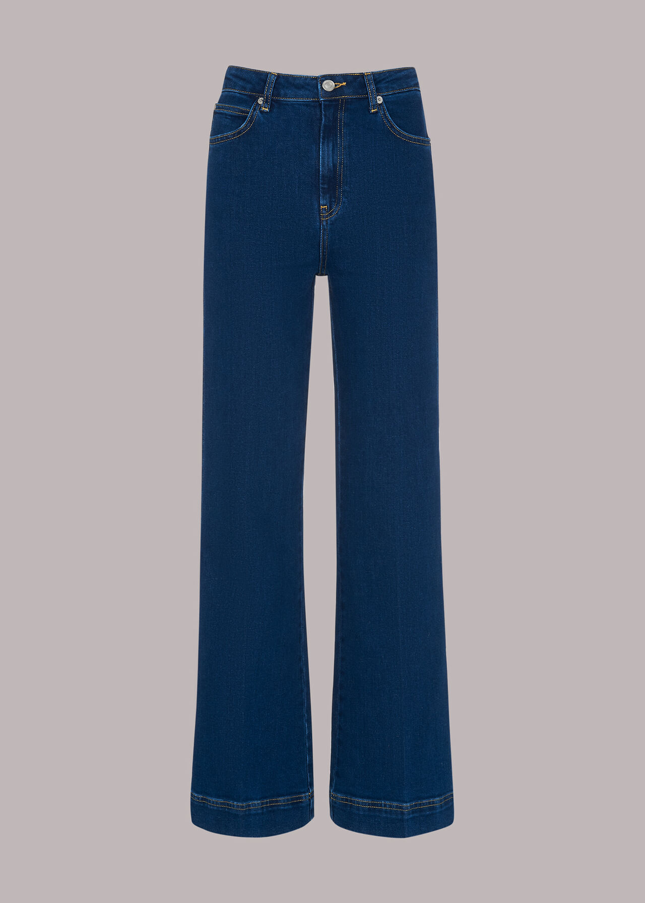 Denim Stretch Lucy Flared Jean, WHISTLES