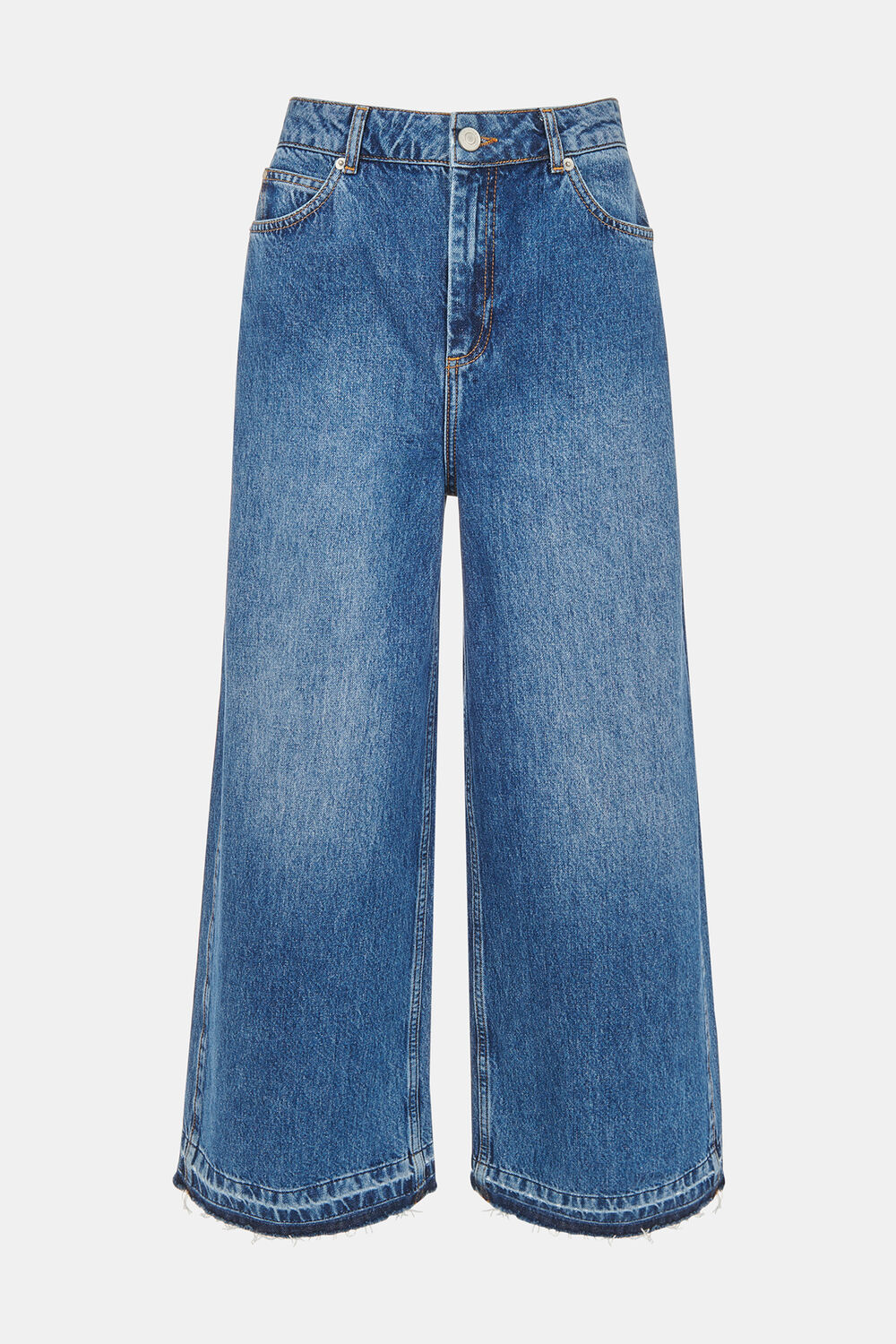 Authentic Raw Hem Jean