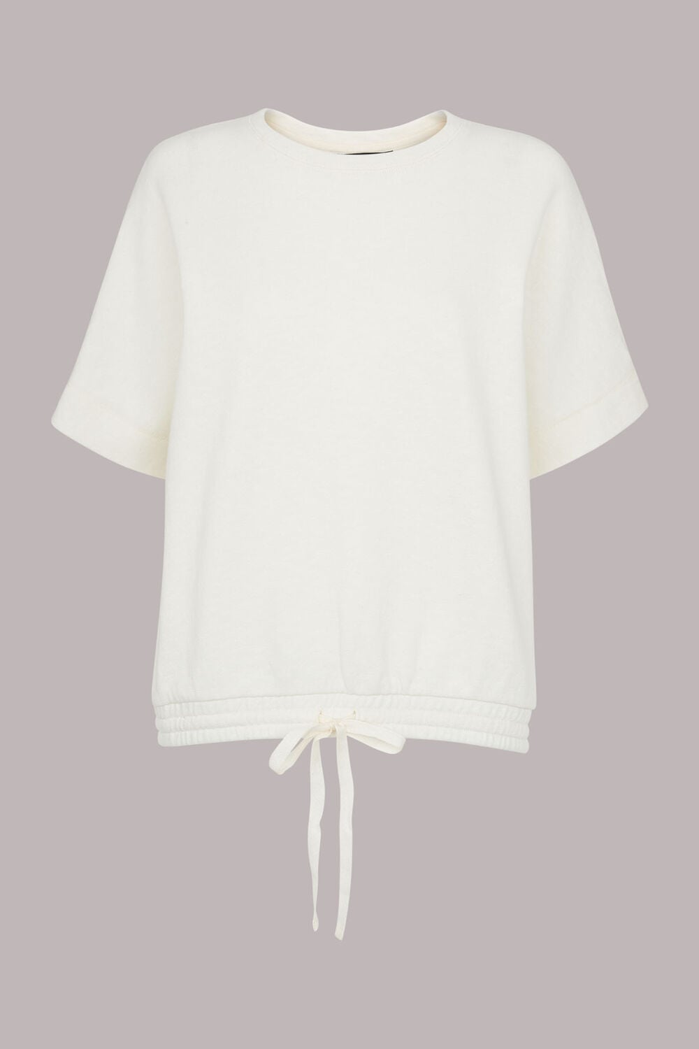 Short Sleeve Drawstring Sweat