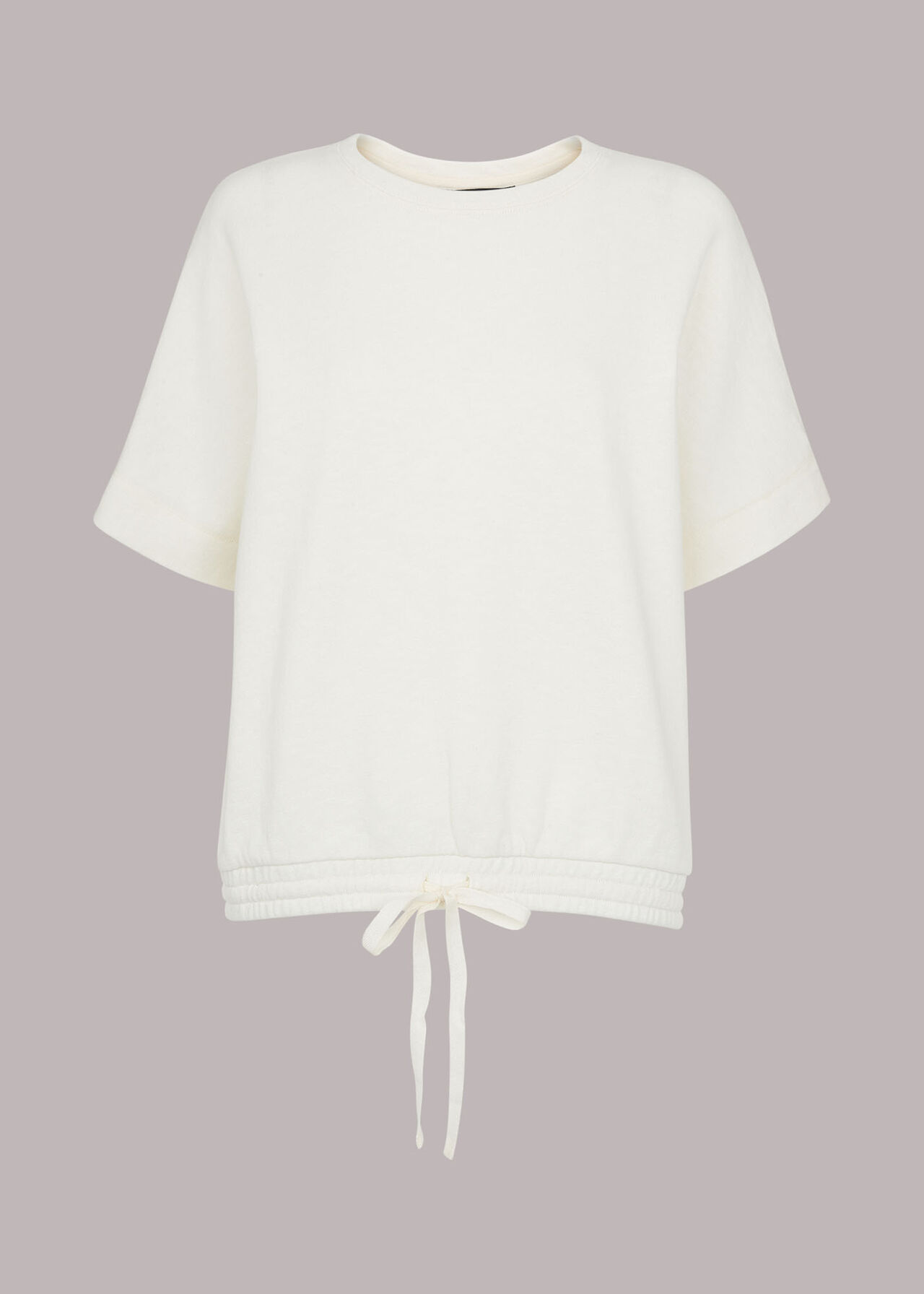 Short Sleeve Drawstring Sweat