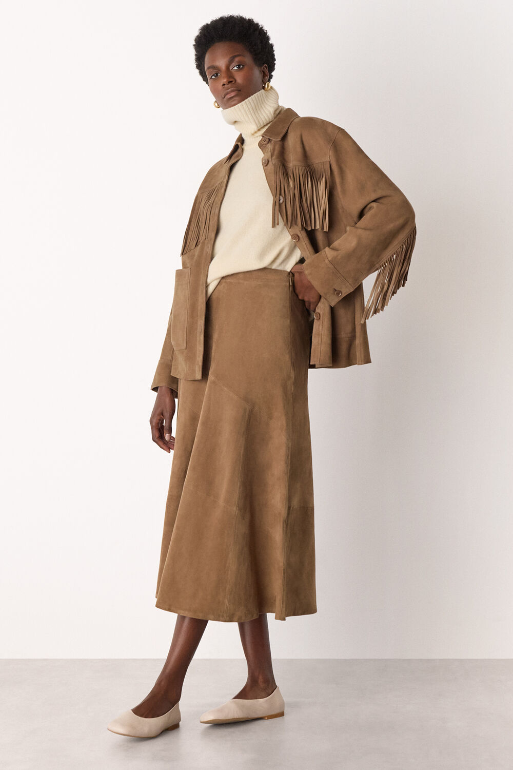 Tassel Suede Jacket