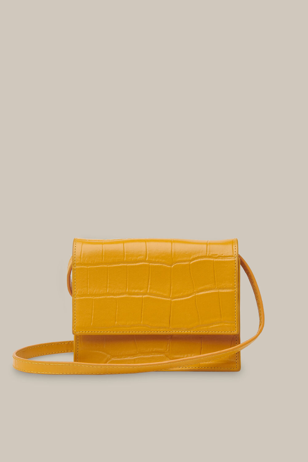 Suri Mini Croc Crossbody