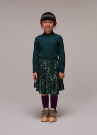 Isadora Sequin Skirt