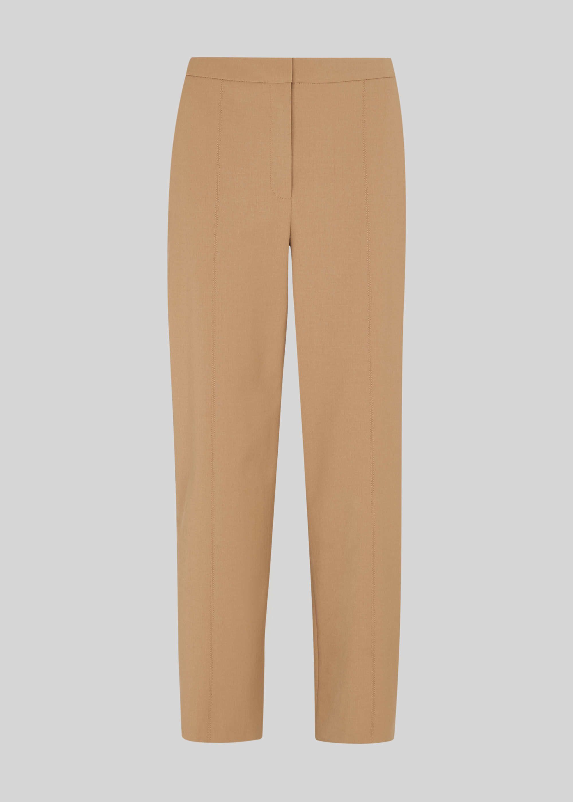 Tapered Fit Pants in Camel