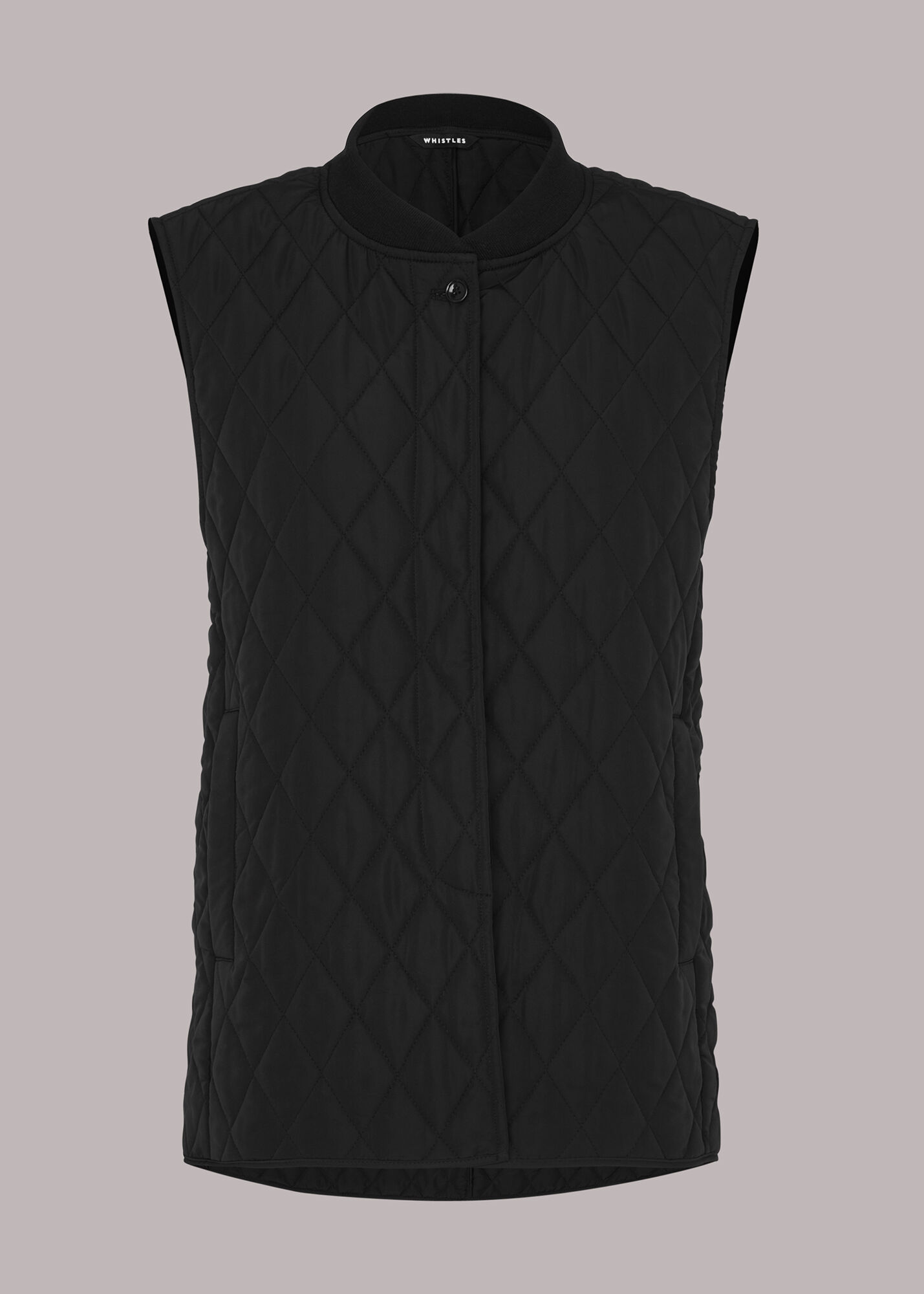 Black Sandra Gilet WHISTLES