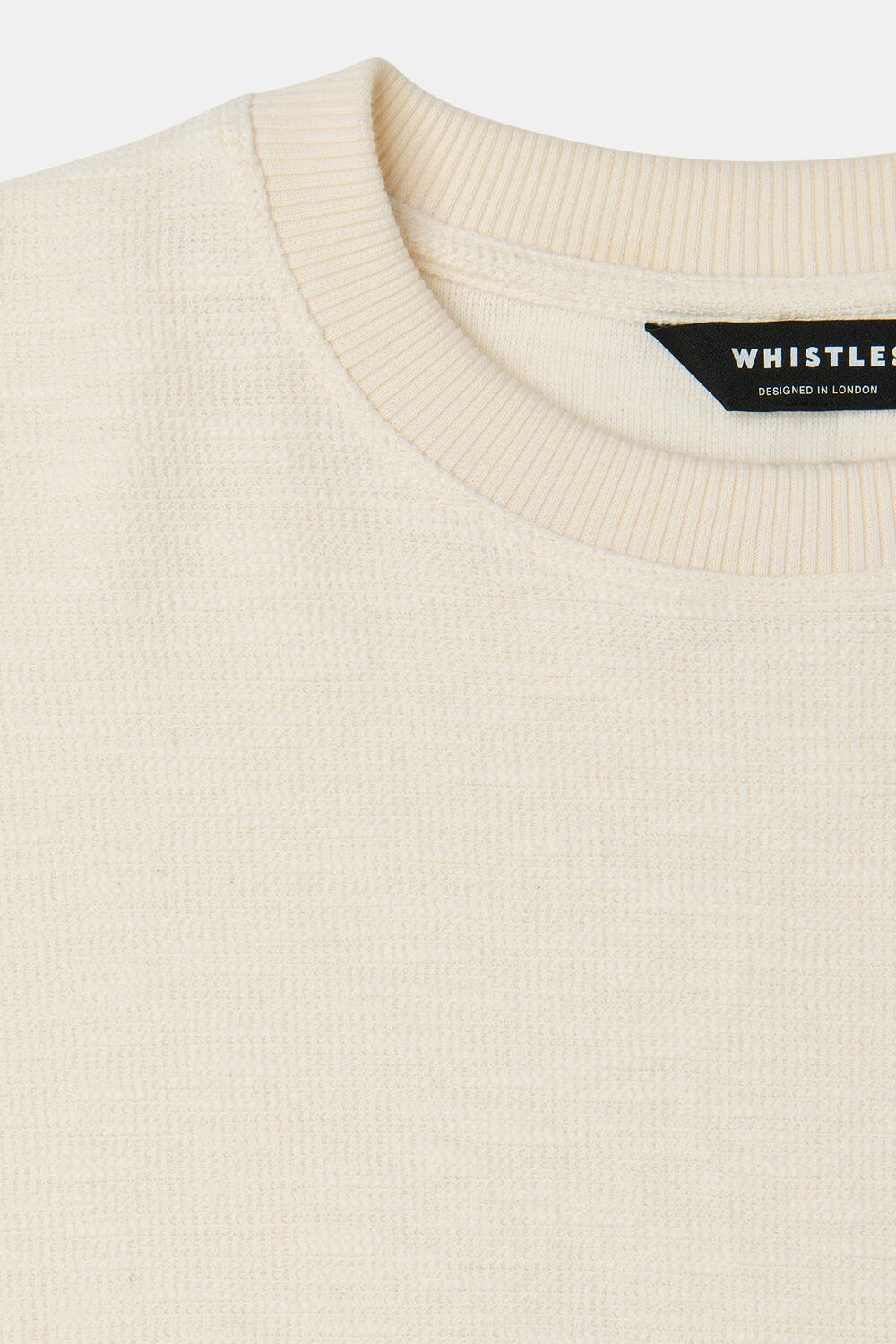 Textured Relaxed Jersey Top