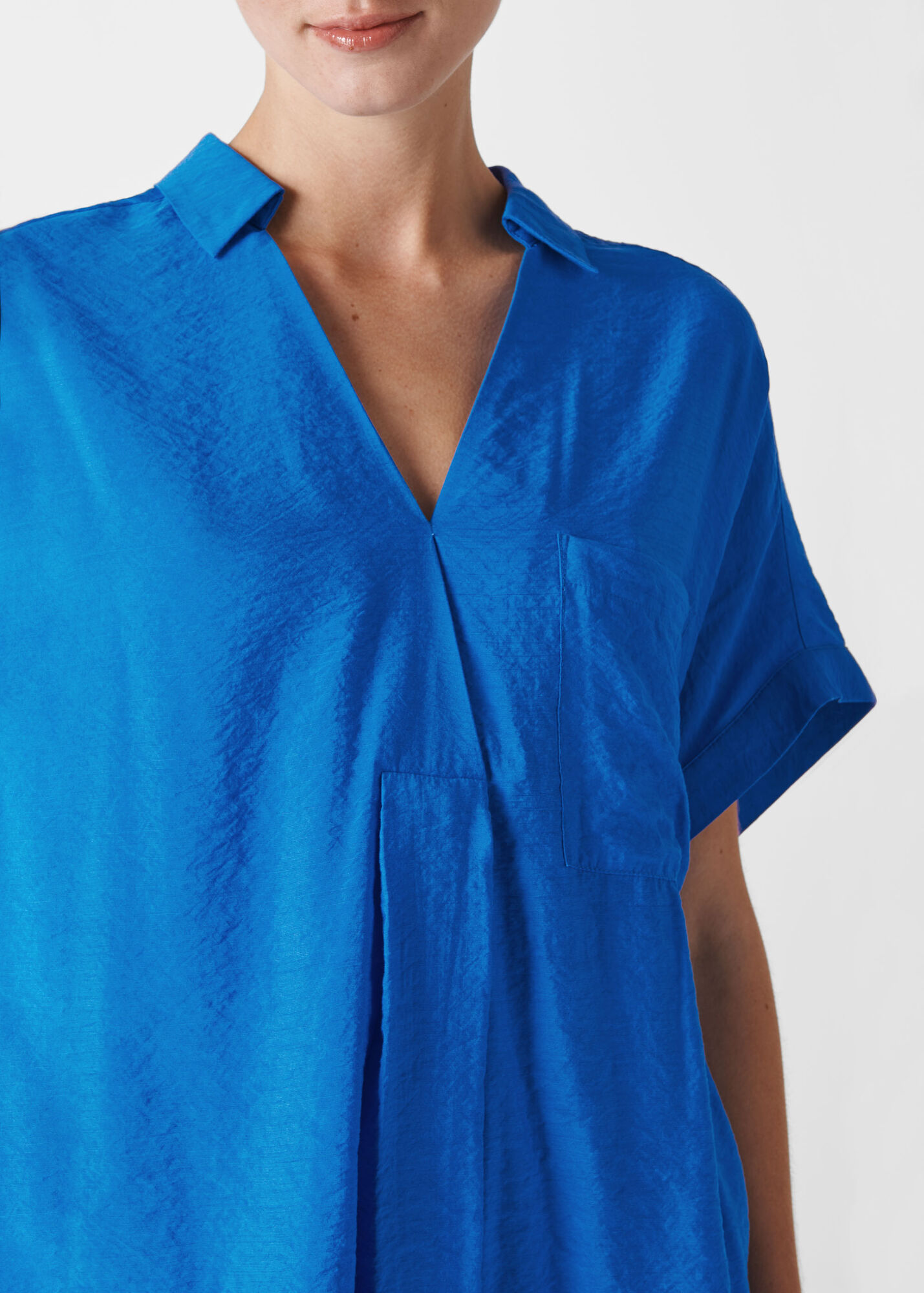 Ofelia Lea shirt blue stripe main image 0