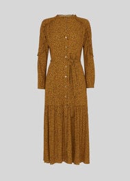 Renee Autumn Floral Dress Yellow/Multi