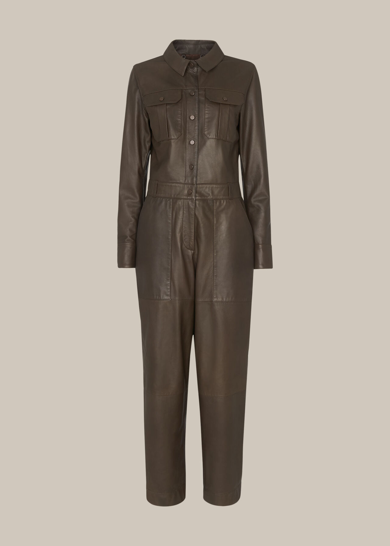 Leather Boilersuit