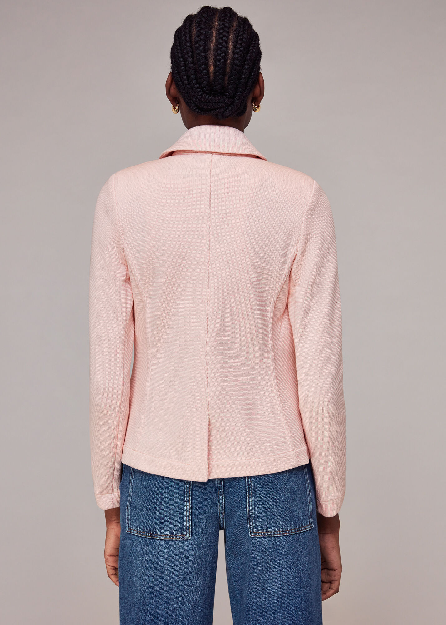 Whistles pink on sale jacket