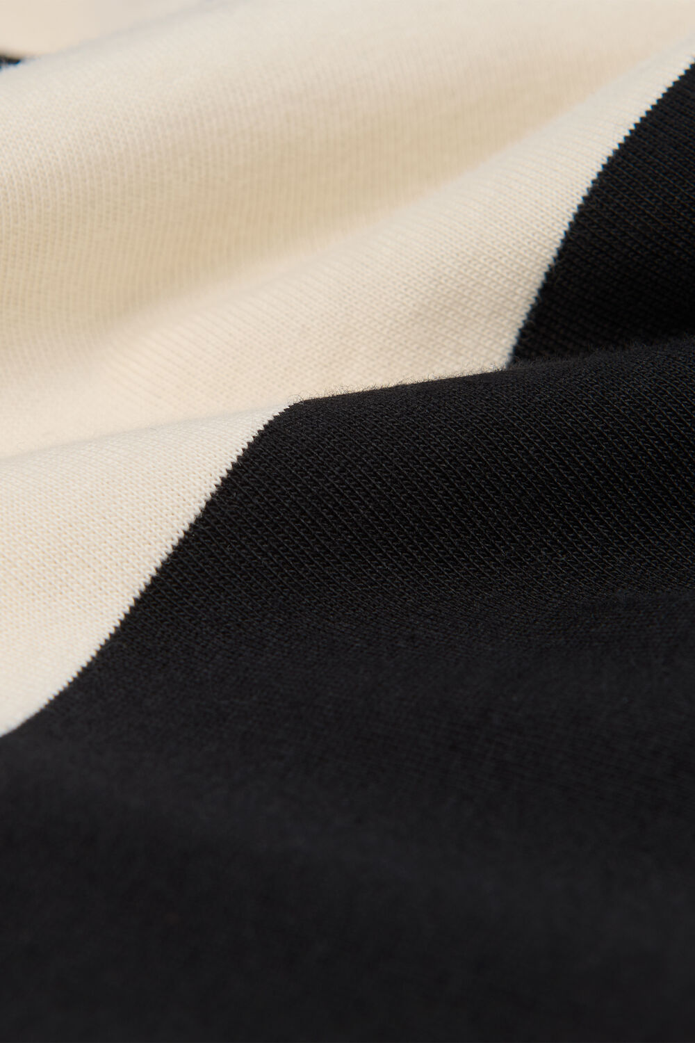 Ivory Stripe Polo Shirt