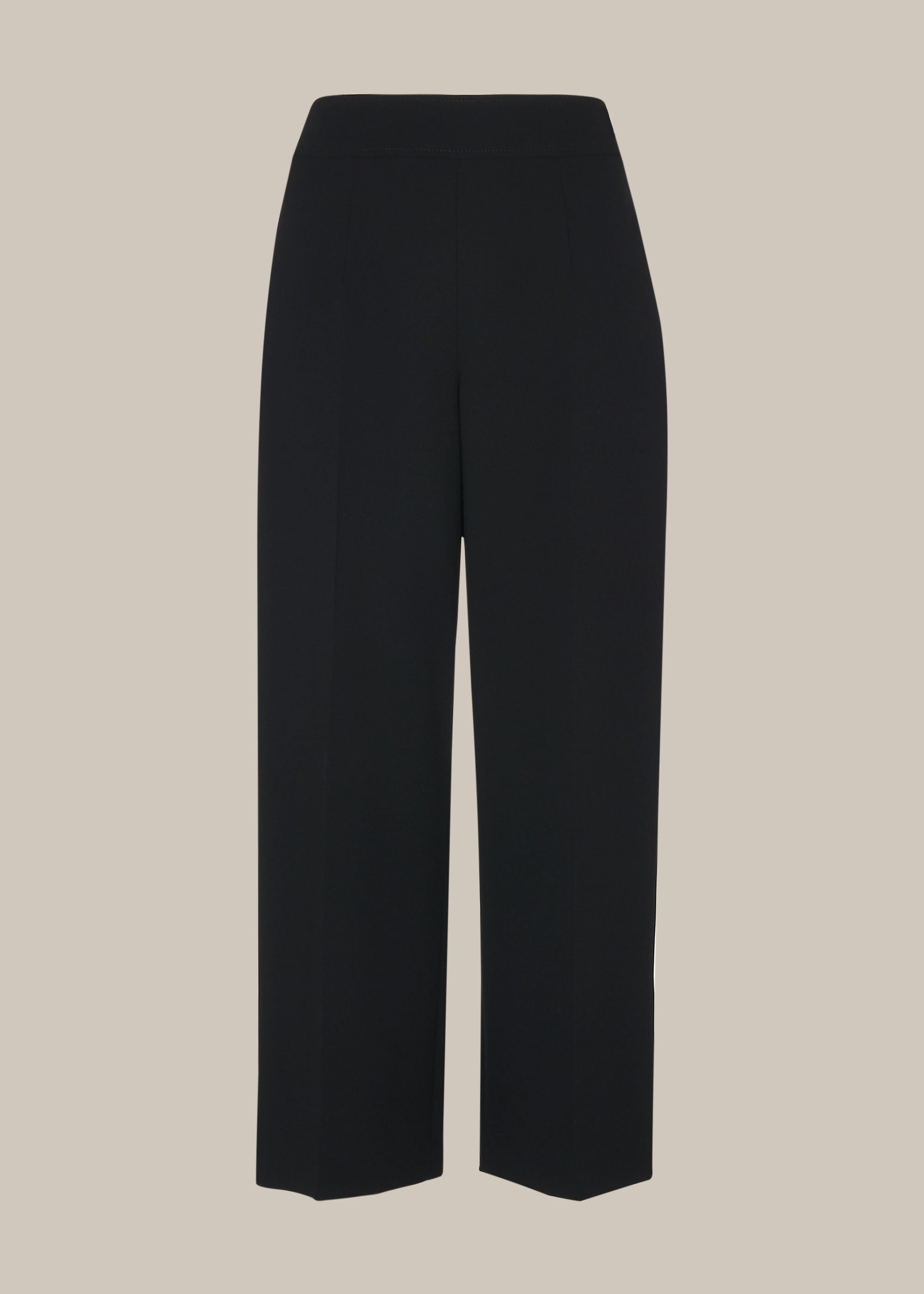Wide leg capri trousers new arrivals