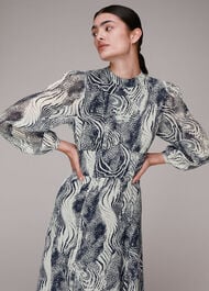 Flowing Tiger Joan Dress