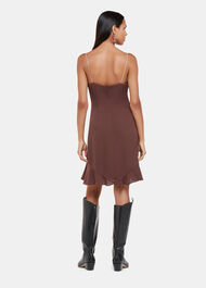 Diamante Detail Slip Dress