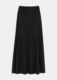 Knitted Pleated Skirt