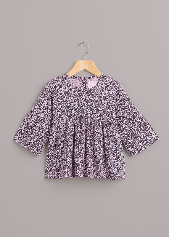 Stamp Floral Margot Top