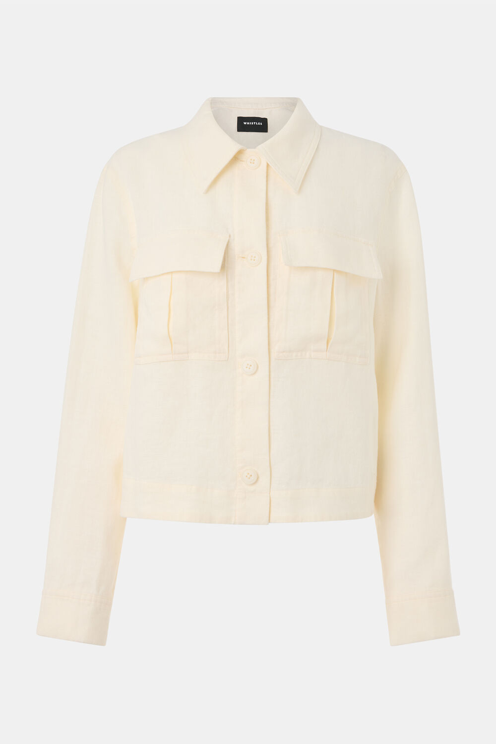 Abby Linen Casual Jacket