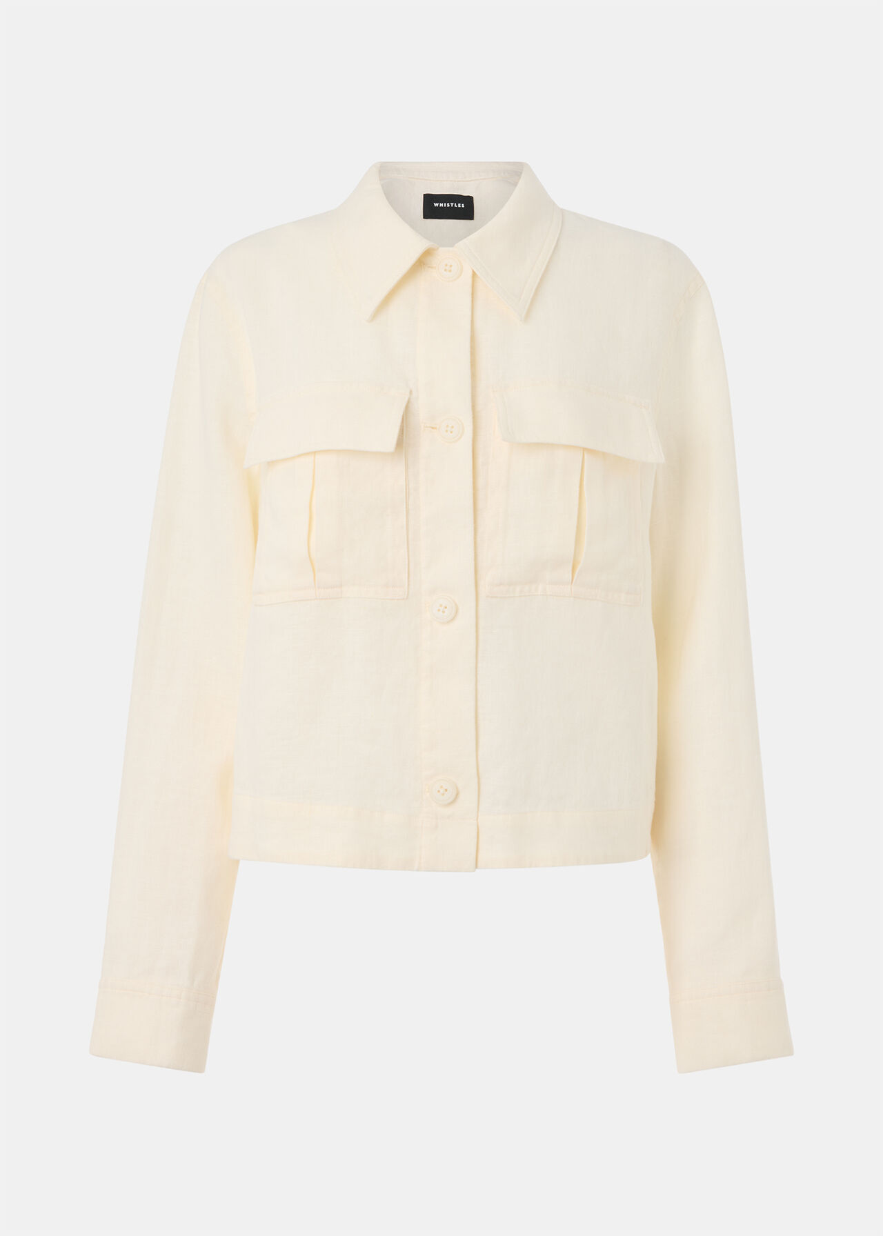 Abby Linen Casual Jacket