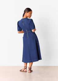 Petite Midi Short Sleeve Dress