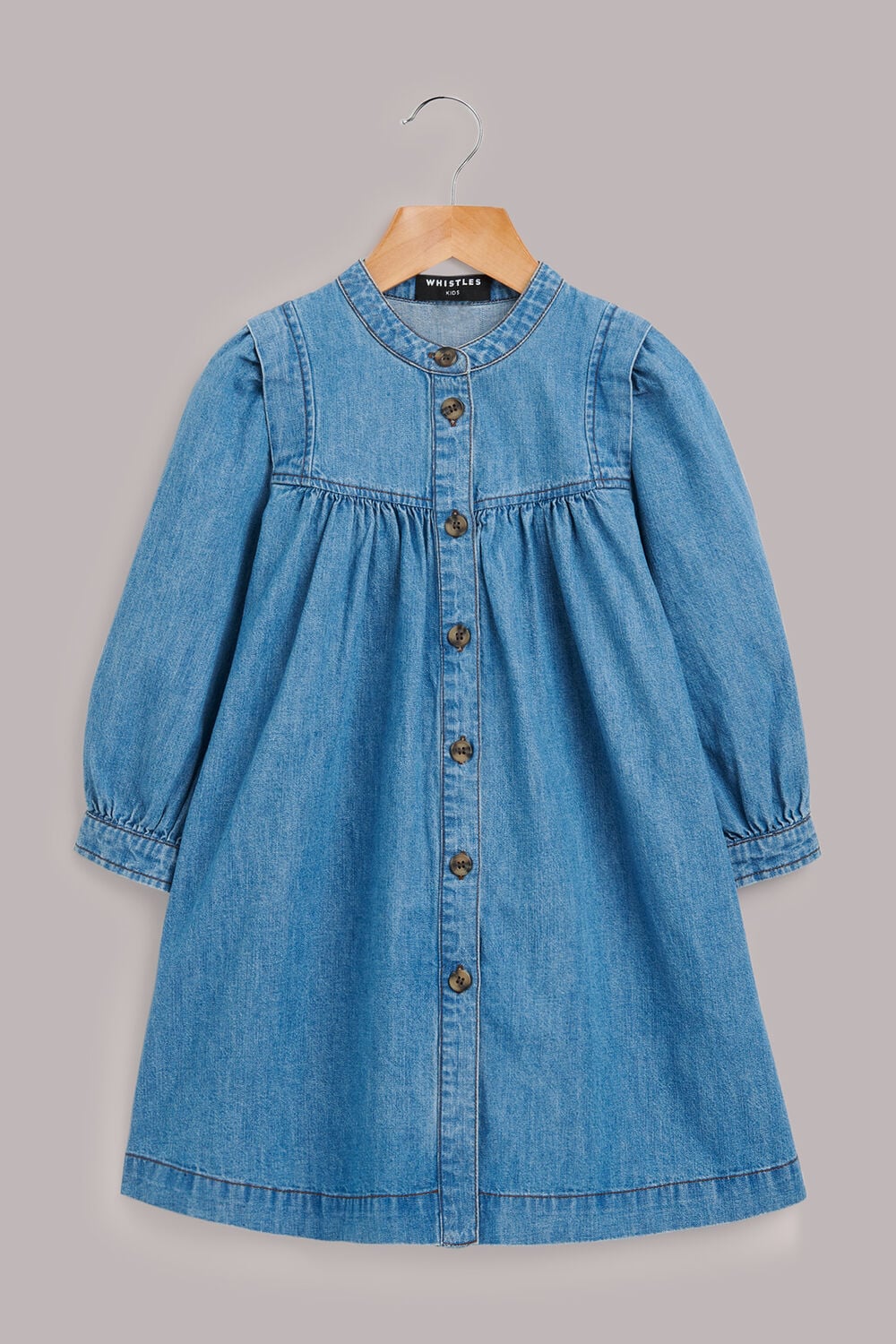 Denim Chambray Max Dress