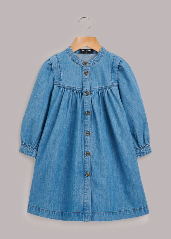 Denim Chambray Max Dress