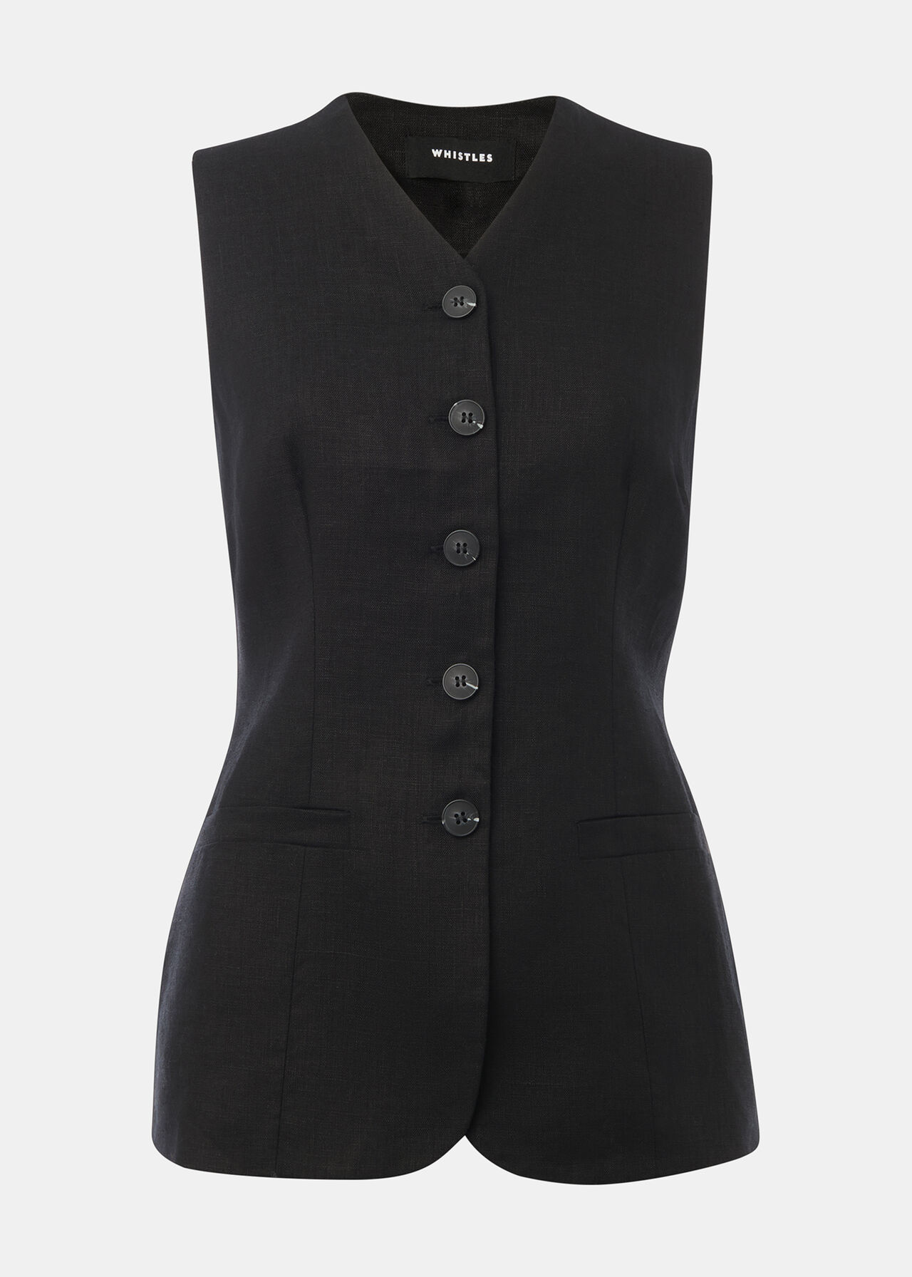 Molly Linen Waistcoat