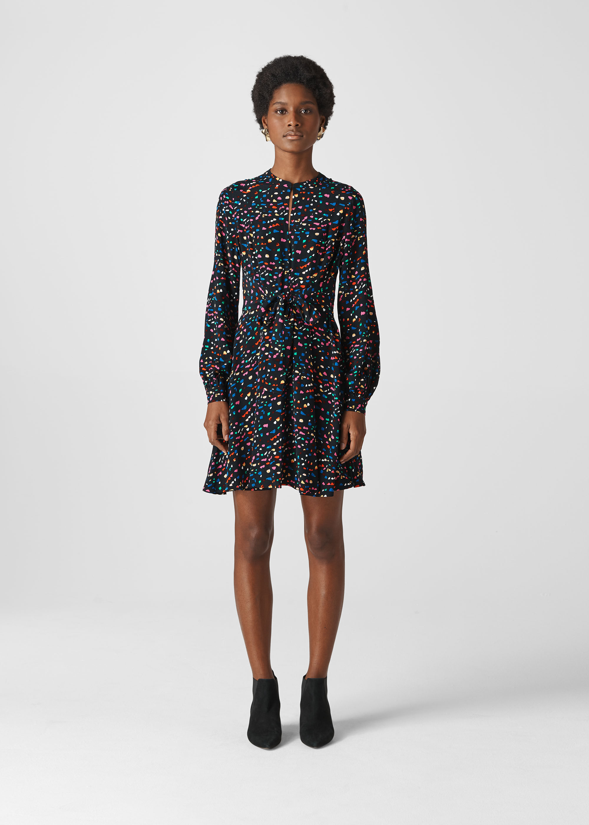 Whistles pearl fiesta print outlet dress