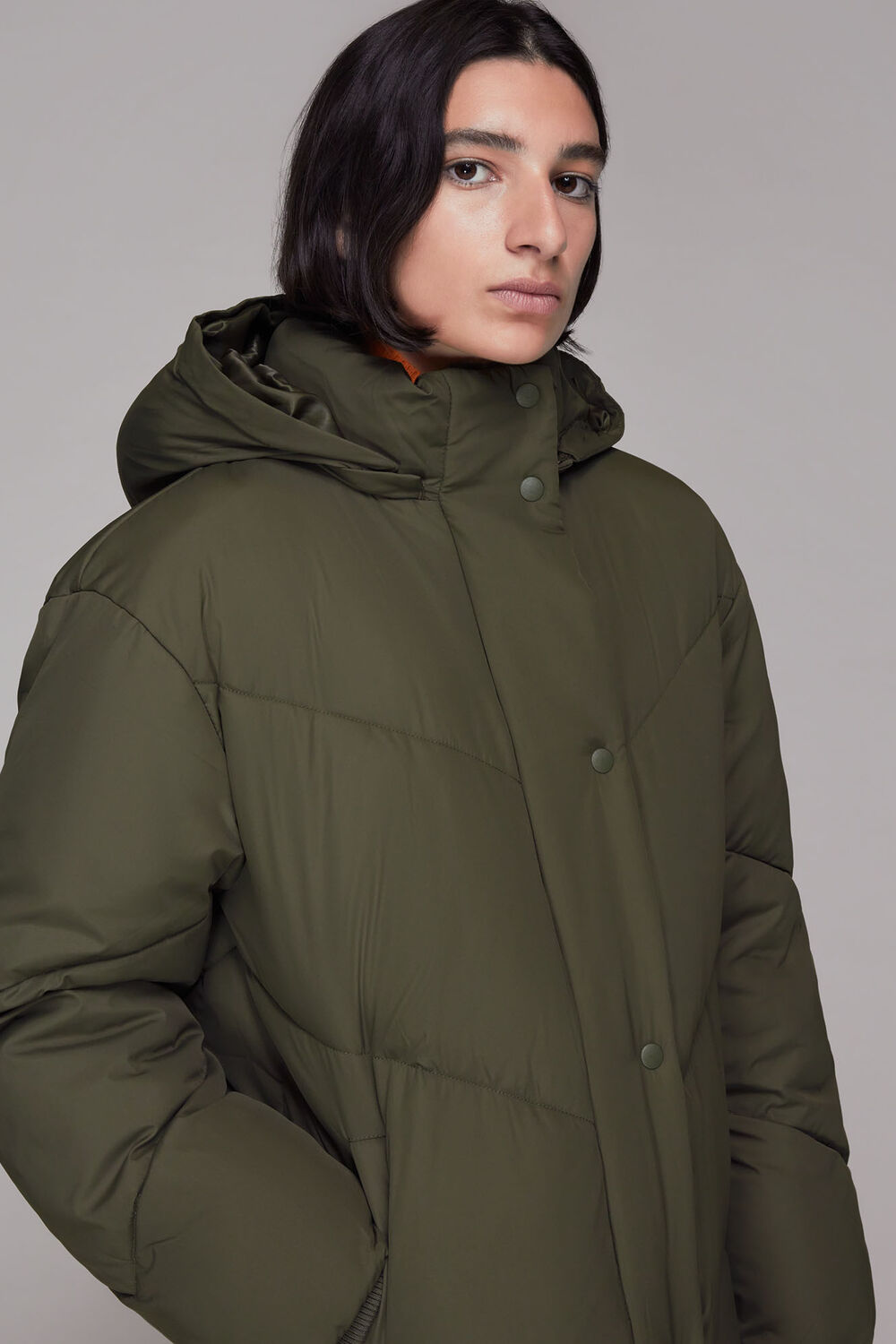 Tessa Hooded Longline Puffer
