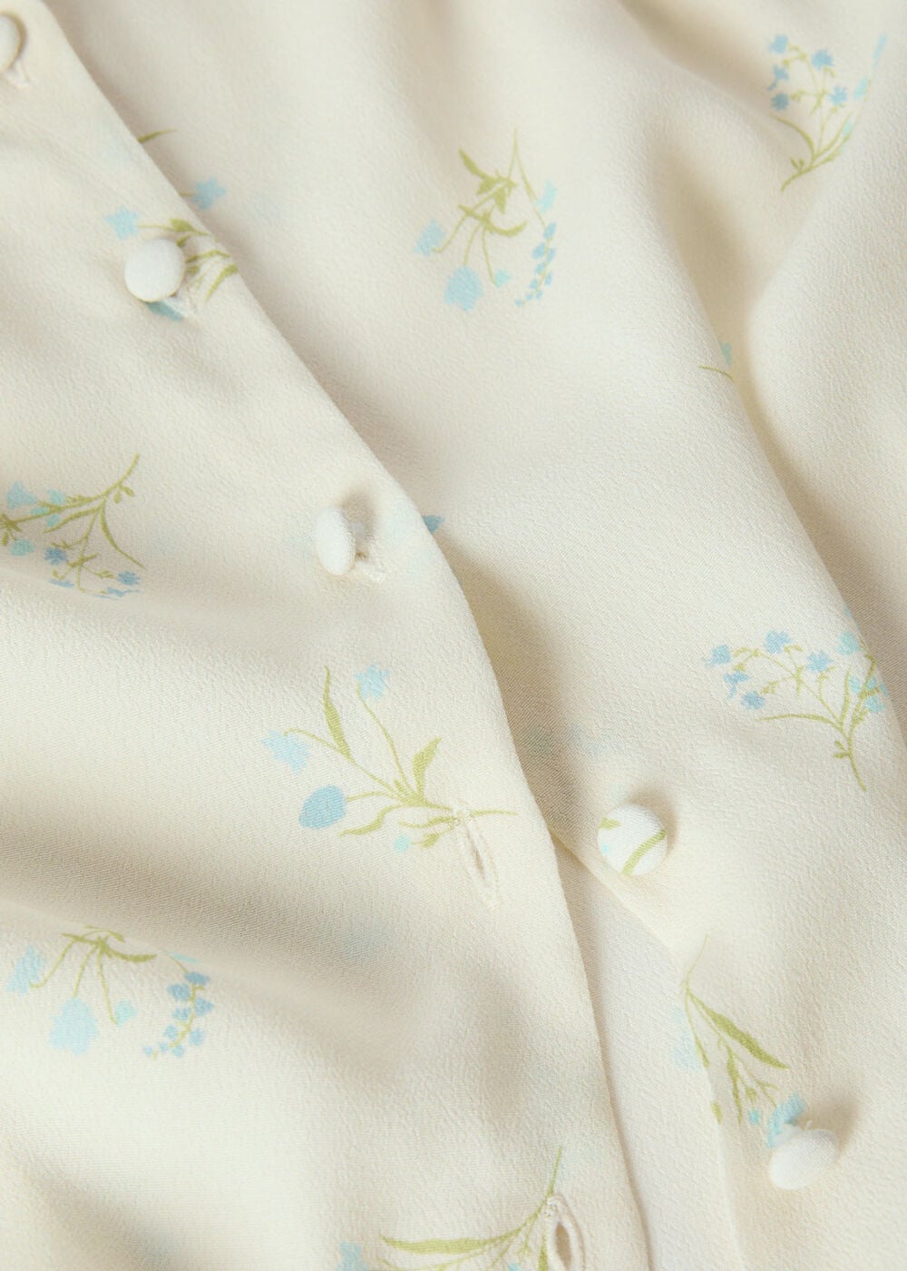 Floral Button Front Shirt