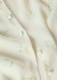 Floral Button Front Shirt