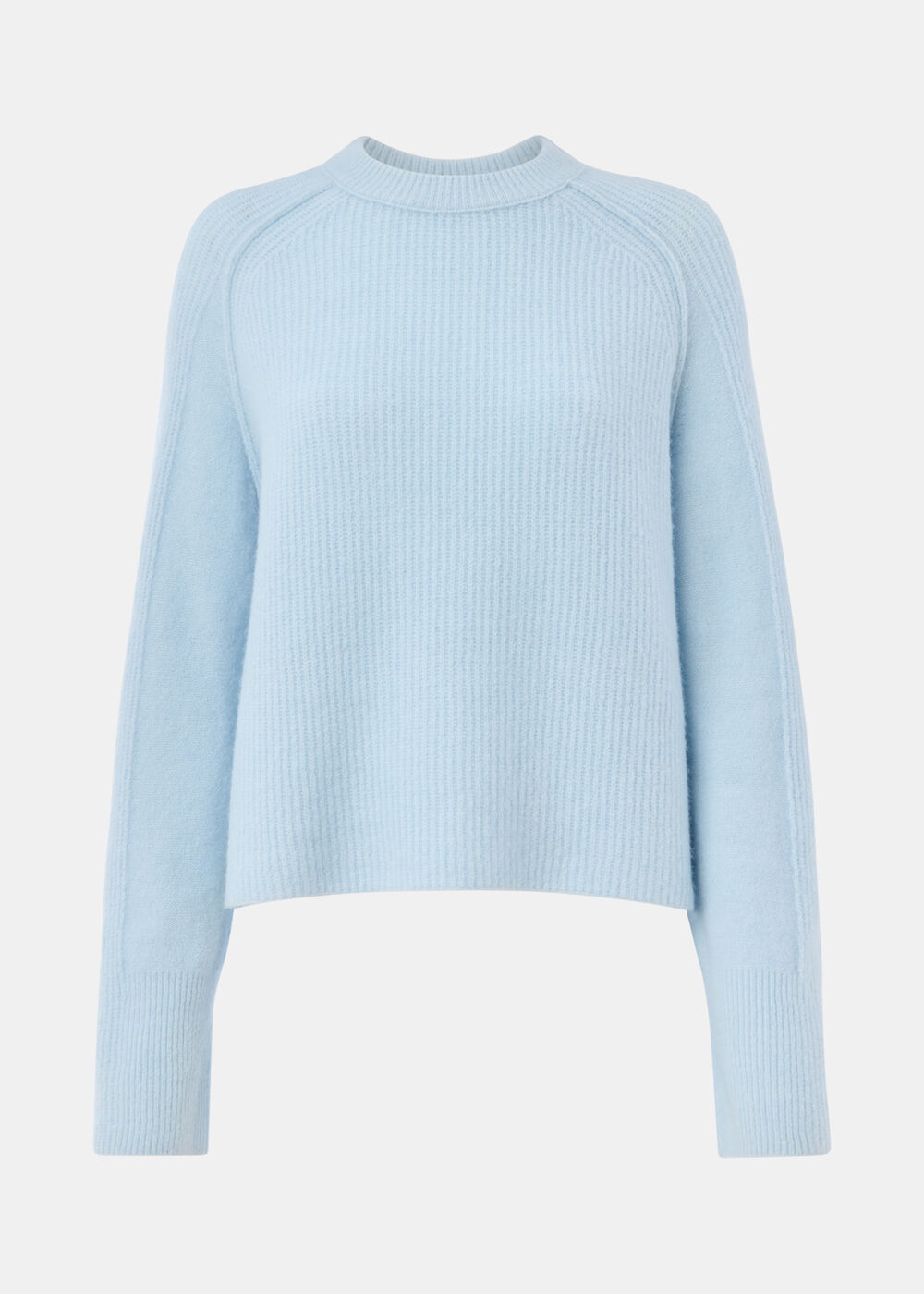 Aria Wool Mix Crew Knit