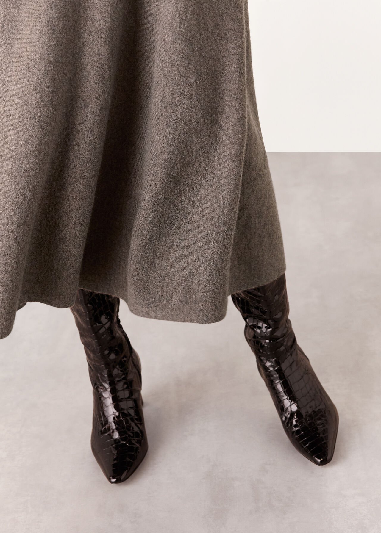 Knitted Midi SKirt