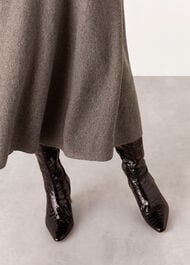 Knitted Midi SKirt
