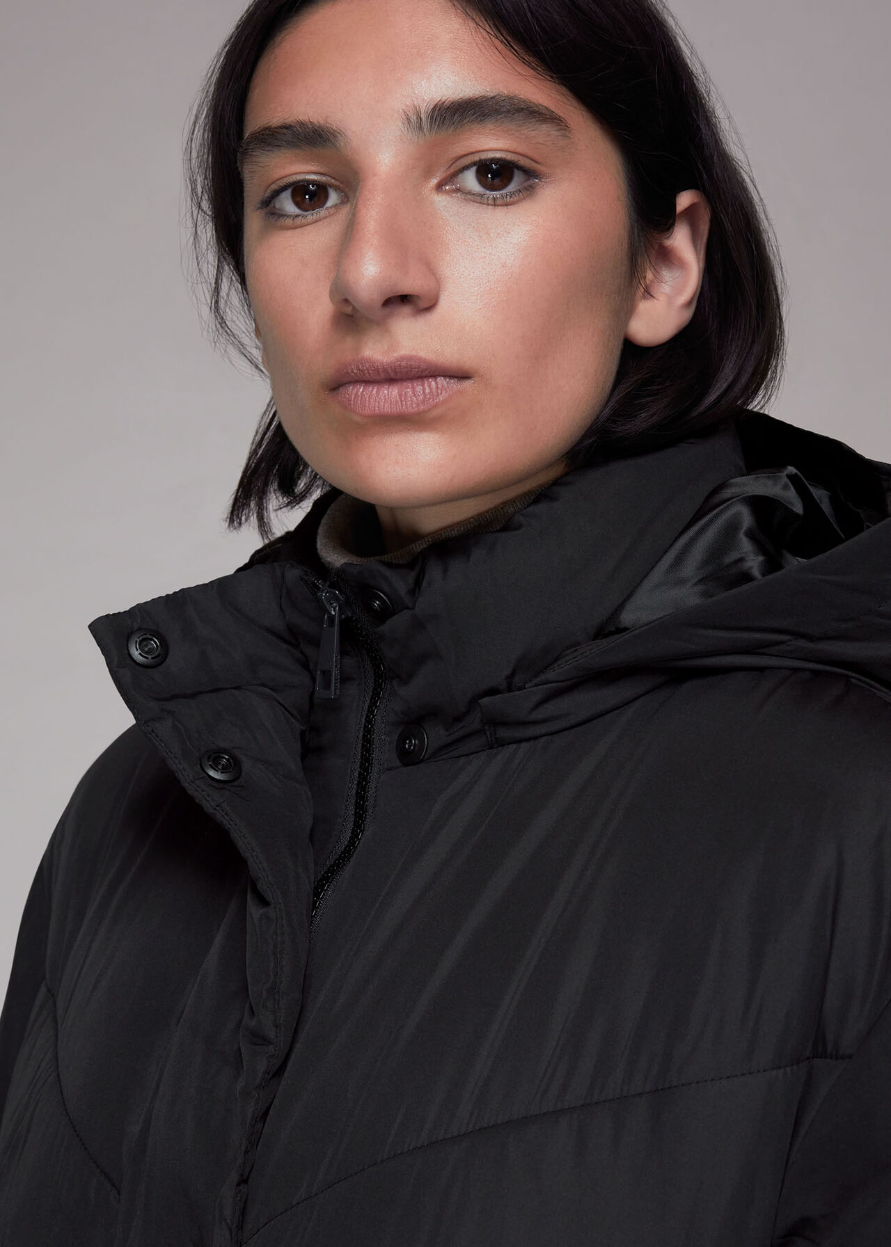 Tessa Hooded Longline Puffer