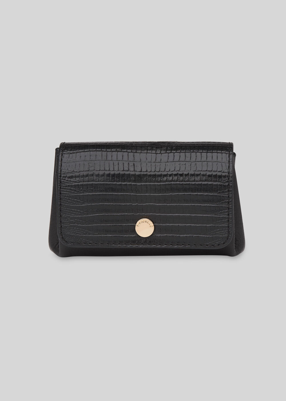 Emmy Lizard Coin Purse Black