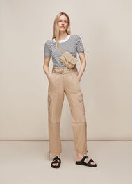 Rosa Double Trim Stripe T-Shirt