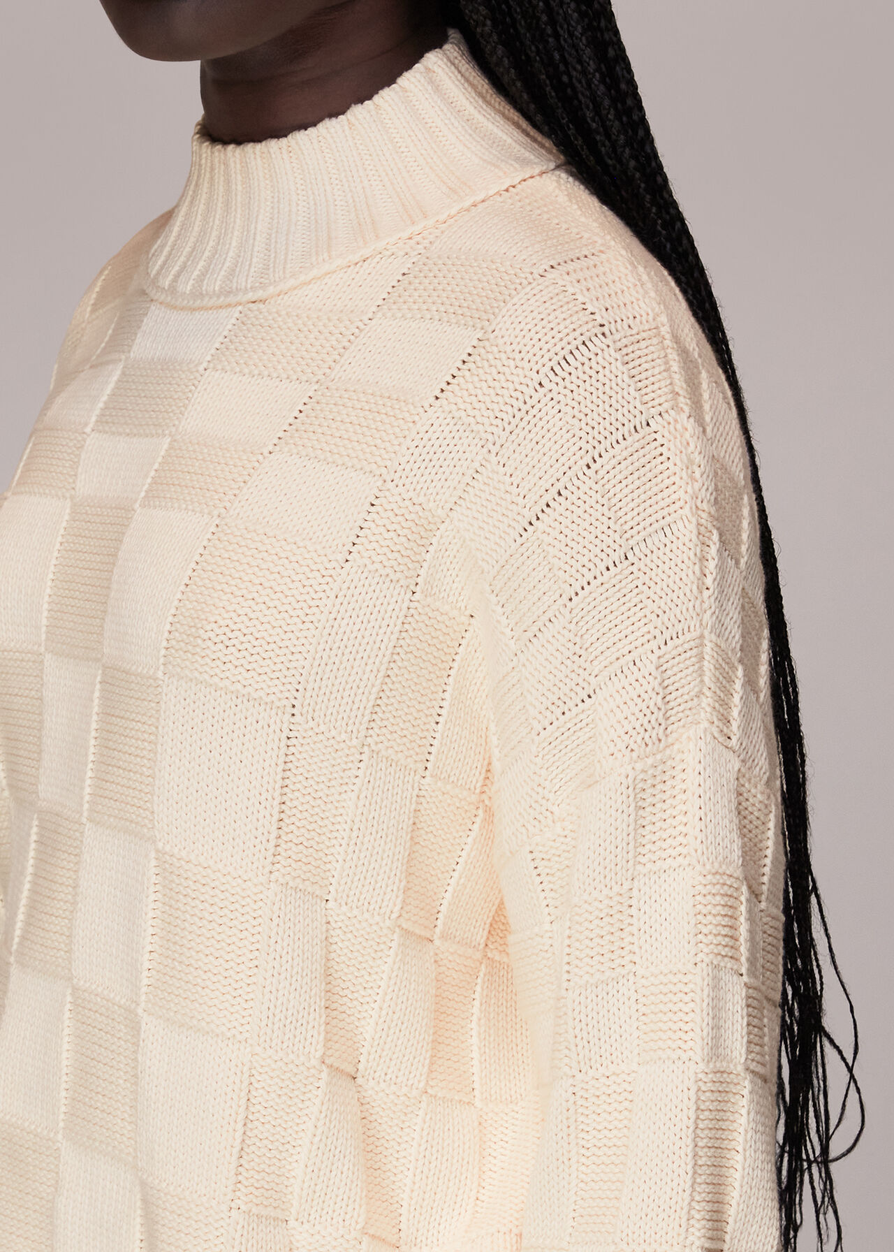 Texture Check Sweater