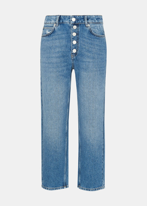 Denim Authentic Hollie Button Jean